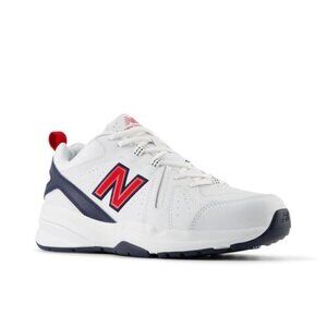 New Balance MX608HR5 Men's Size 9 4E Extra Wide 608v5 Training Shoes White Red